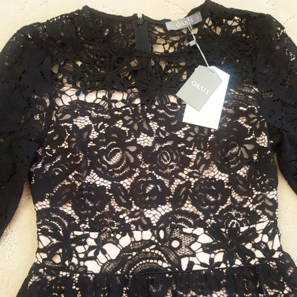*1 LEFT!* NWT ASOS | Premium Lace Dress 4/6 - Picture 6 of 8